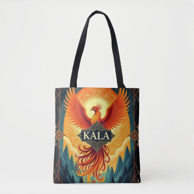 Mythischer Phoenix Bird - KALA Feuer Tasche (Vorderseite)
