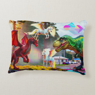 Mythischer und prähistorischer Pegasus, Drache, Di Dekokissen
