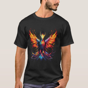 Mythischer Vogelregenwuchs bei Phoenix-Vögeln T-Shirt