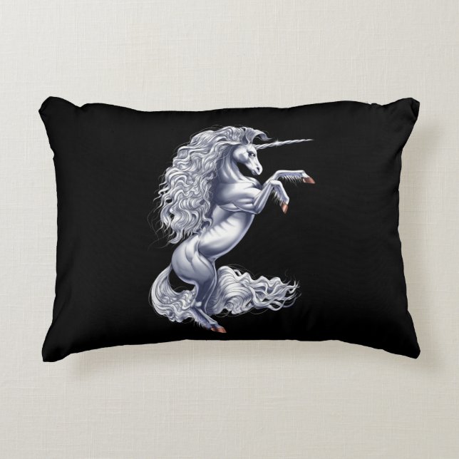 Mythisches Einhorn Dekokissen (Vorderseite)