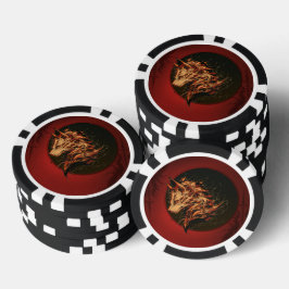 Mythisches Fantasietier Pokerchips