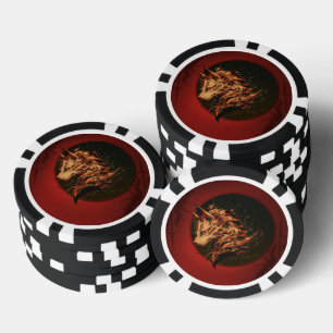 Mythisches Fantasietier Pokerchips