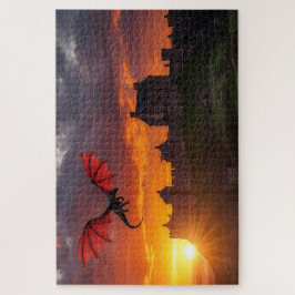 Mythisches Walisisches Drachen-Puzzle