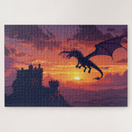 Mythisches Walisisches Drachen-Puzzle