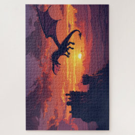 Mythisches Walisisches Drachen-Puzzle