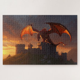 Mythisches Walisisches Drachen-Puzzle