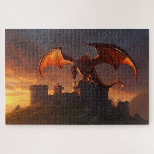 Mythisches Walisisches Drachen-Puzzle