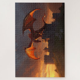 Mythisches Walisisches Drachen-Puzzle