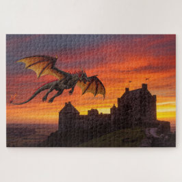 Mythisches Walisisches Drachen-Puzzle