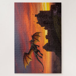 Mythisches Walisisches Drachen-Puzzle