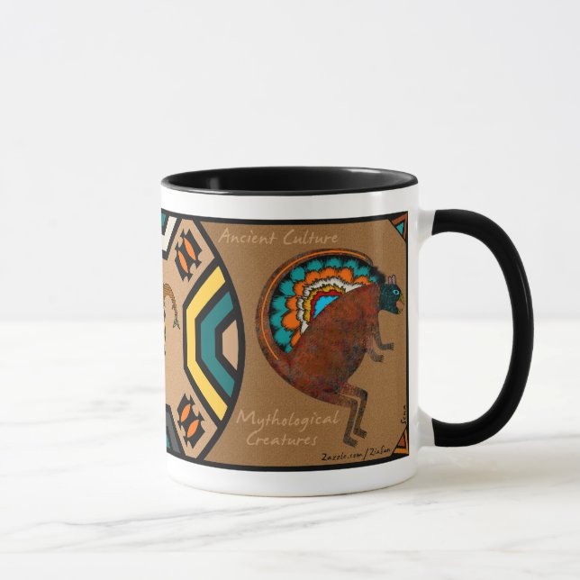 Mythologische Geschöpfe Tasse (Rechts)