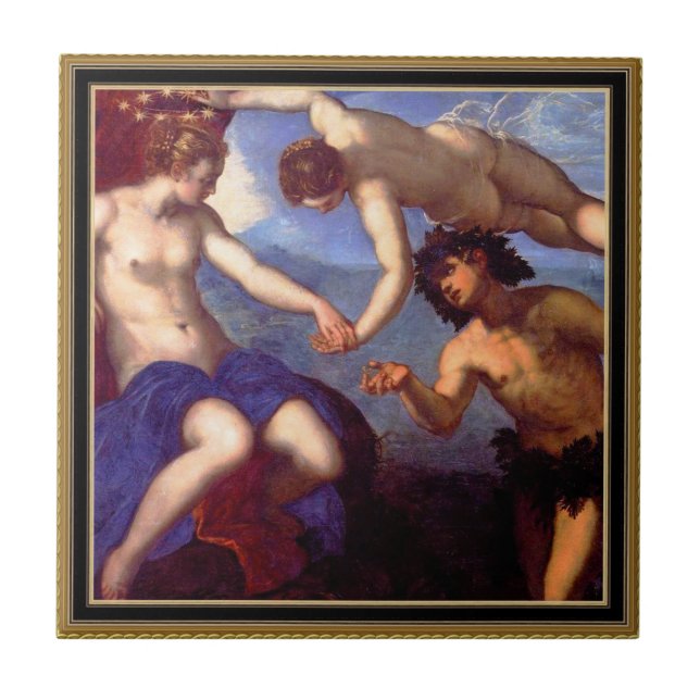 Mythologische Venus Tile Fliese (Vorderseite)