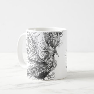 Mythologischer Phönix-Becher Kaffeetasse