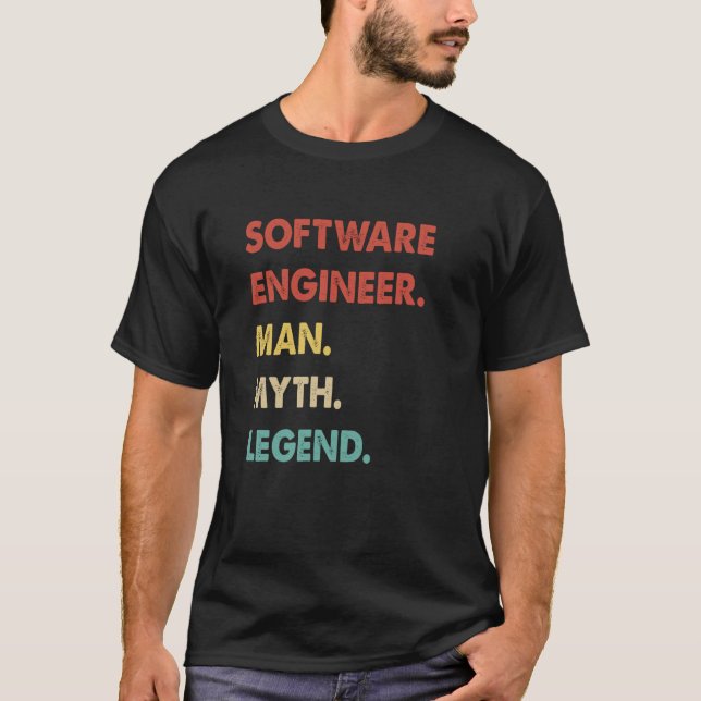Mythos des Software Engineers 1 T-Shirt (Vorderseite)
