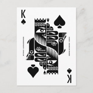 Mythos Osiris King of Spades Postkarte