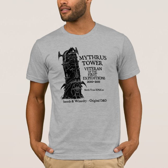 Mythrus Turm-erste Expeditionen T-Shirt (Vorderseite)