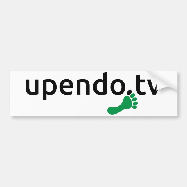 myUPENDO "sei frei" Autoaufkleber (www.upendo.tv) (Vorne)