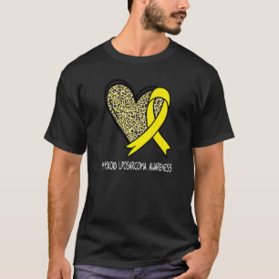 Myxoisches Liposarkom Bewusstsein Gelb T-Shirt