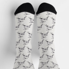 Myzenisch-griechisch Inspirierte Hirschsocken Socken