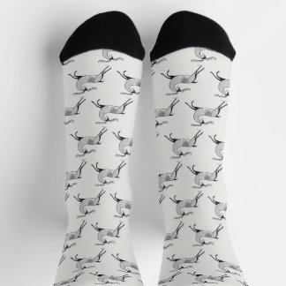 Myzenisch-griechisch Inspirierte Hirschsocken Socken