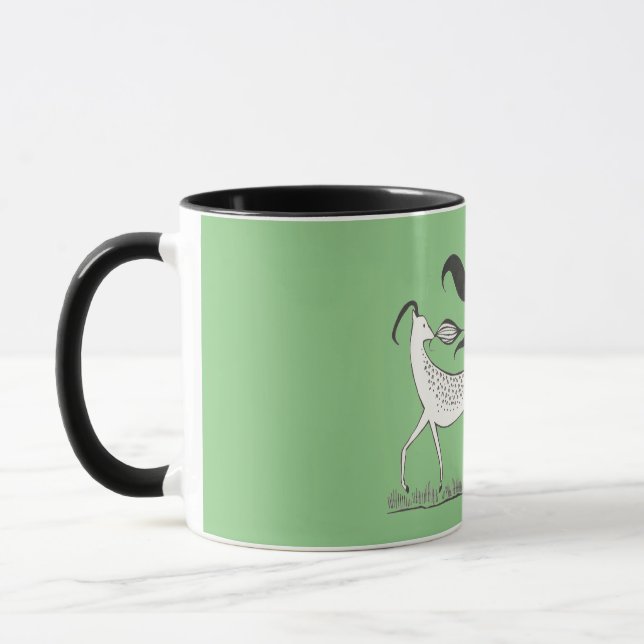 Myzenisch-griechisch Inspirierte Tasse der grünen  (Links)