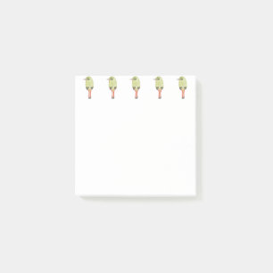 Myzornis "Wasserfarbenfeuer" Post-it Klebezettel