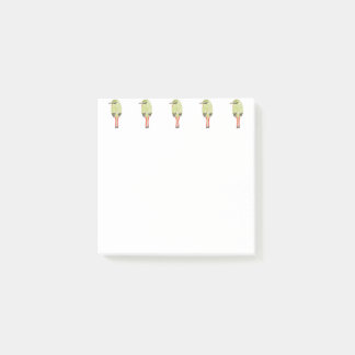 Myzornis "Wasserfarbenfeuer" Post-it Klebezettel