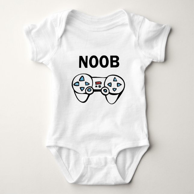 N00B BABY STRAMPLER (Vorderseite)