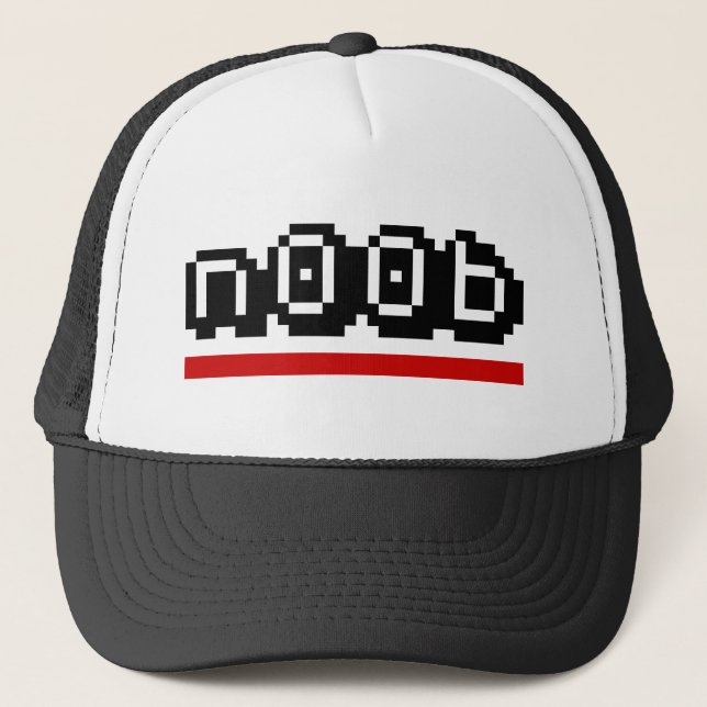 n00b truckerkappe (Vorderseite)