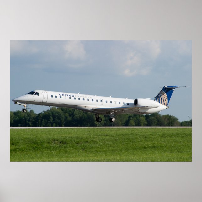 N13958 ERJ-145LR POSTER (Vorne)