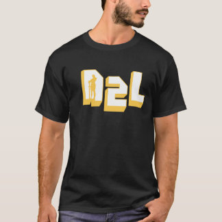 N2L Kriegers-Schwarz-Stahl T-Shirt
