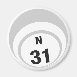 N31 Bingo-Ball-Kühlschrankmagnet Magnet