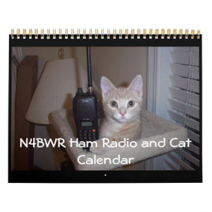 N4BWR Ham Radio et Calendrier des chats
