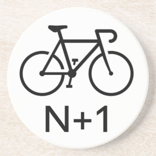 N+1 Bike Getränkeuntersetzer
