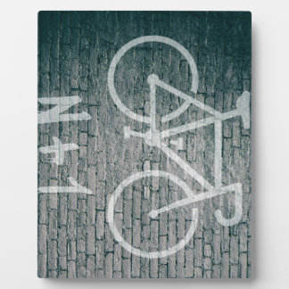 N+1 Bike Graffiti Fotoplatte