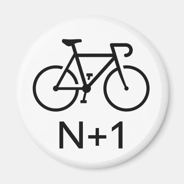 N+1 Bike Magnet (Vorne)