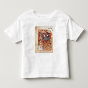 N.A.L 2334 fol.10v Noah Arche, von 'De Tours Pent Kleinkind T-shirt