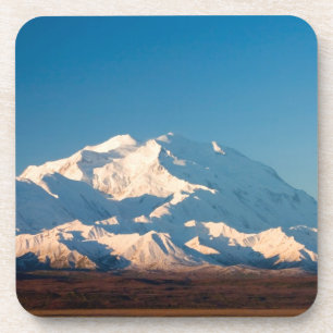 N.A., USA, Alaska. Mt. McKinley im Denali Untersetzer