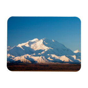 N.A., USA, Alaska. Mt. McKinley in Denali Magnet
