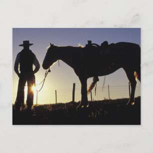 N.A., USA, Oregon, Seneca, Ponderosa Ranch, Postkarte