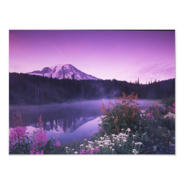 N.A., USA, Washington, Rainier National Fotodruck (Vorne)