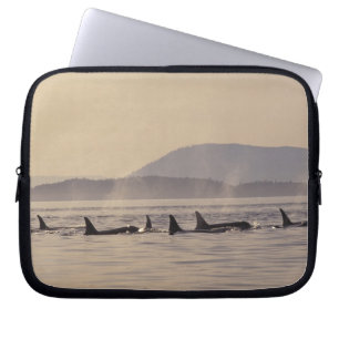 N.A., USA, Washington, San Juan Inseln Orca Laptopschutzhülle