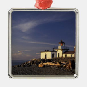 N.A., USA, Washington, Seattle Westpoint Silbernes Ornament