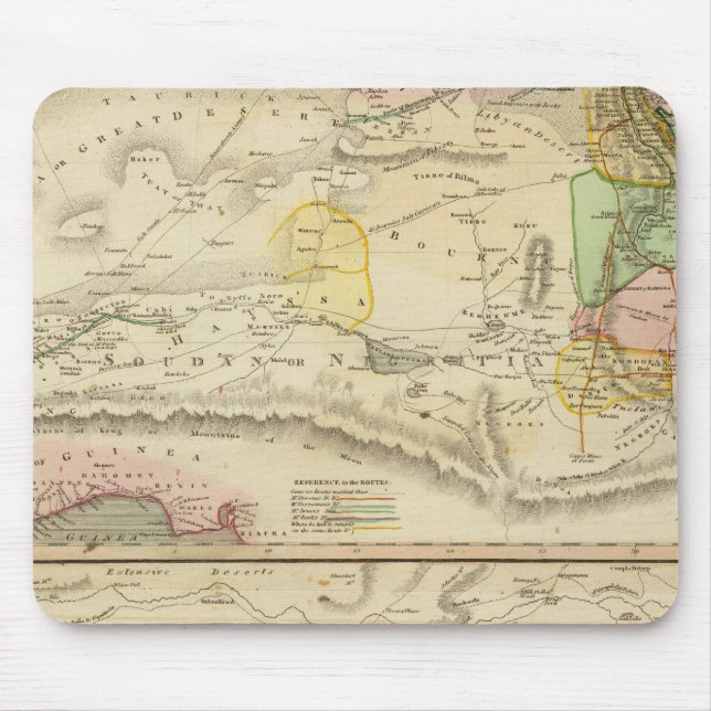 N Afrika, S Afrika Mousepad (Vorne)