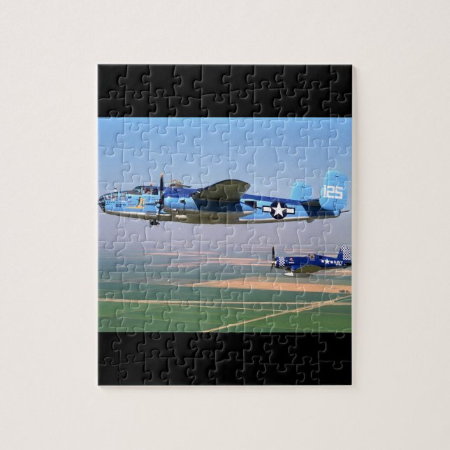 N. Amerikaner, B-25, Luftfahrt 1943_Classic (Vertikal)