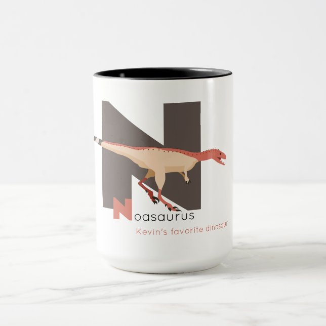 N comme Noasaurus Mug (Centre)