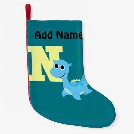 N für Nessie Kleiner Weihnachtsstrumpf