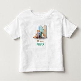 N is for Nora - Personalized Toddler Tee