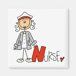 N ist für Krankenschwester Magnet