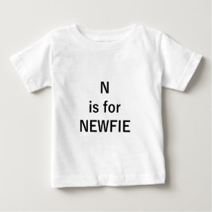 n ist für newfie.png baby t-shirt